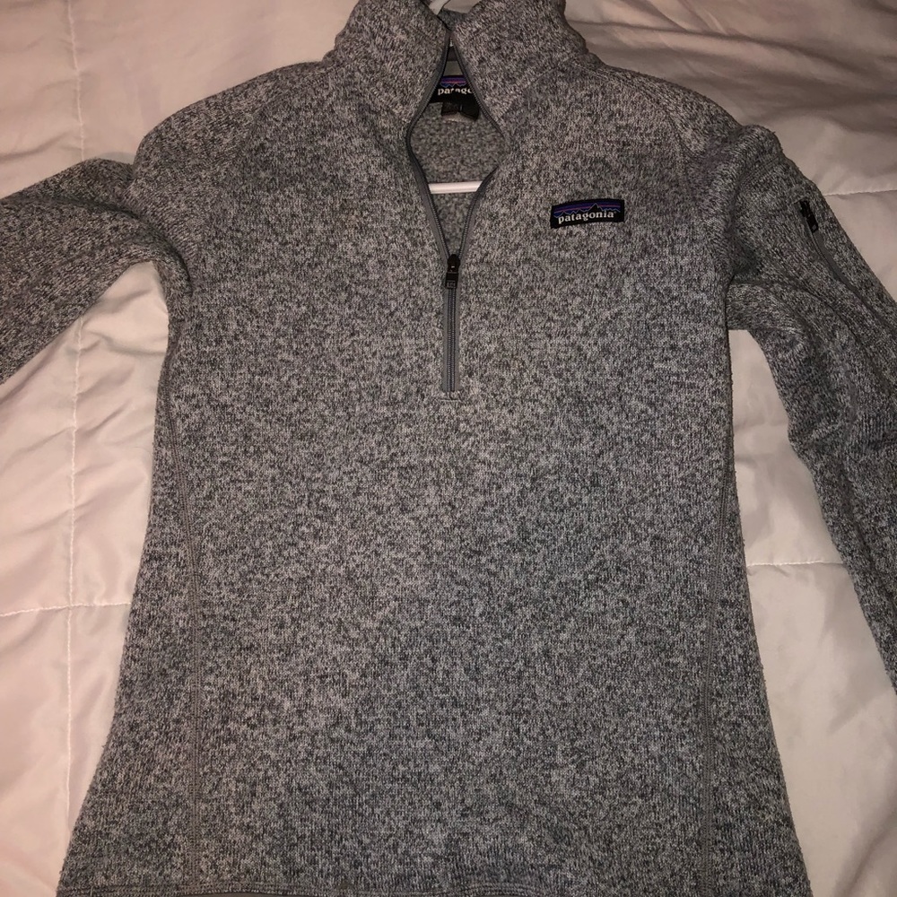 Gray Patagonia sweater